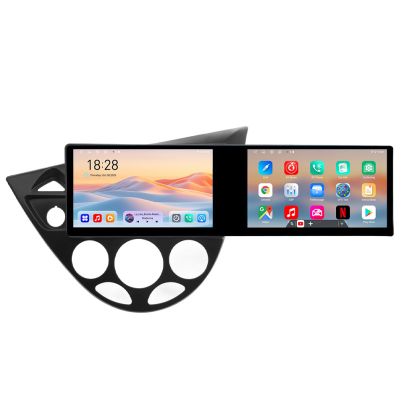 Navigáció Ford Focus 1 1998-2004 Edotec 2 képernyő 8 magos 4+128 21.6 hüvelykes Incell android Wifi 5Ghz gps internet készlet - Focus1