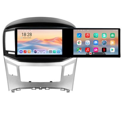 Navigatie Hyundai H1 Starex 2016- Kit-h1 Edotec 2 ecrane  8 core 4+128 21.6 inch Incell android Wifi 5Ghz gps internet