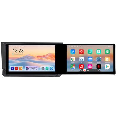 Navigáció Seat Ibiza 2017- Kit-IBZ Edotec 2 képernyő 8 magos 4+128 21.6 hüvelykes Incell android Wifi 5Ghz gps internet