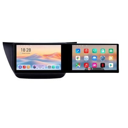 Navigatie Mitubishi Lancer 2001-2007 Kit-lancer07 Edotec 2 ecrane  8 core 4+128 21.6 inch Incell android Wifi 5Ghz gps internet 32