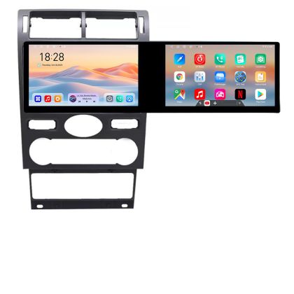 Navigáció Ford Mondeo 2004-2007 Edotec 2 képernyő 8 magos 4+128 21.6 hüvelykes Incell android Wifi 5Ghz gps internet