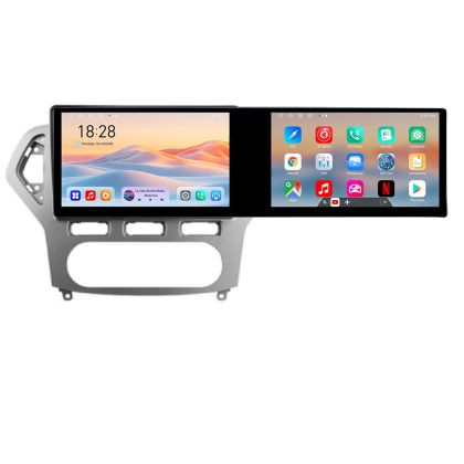 Navigáció Ford Mondeo 2006-2010 Kit-mondeo-ac Edotec 2 képernyő 8 magos 4+128 21.6 hüvelykes Incell android Wifi 5Ghz gps internet