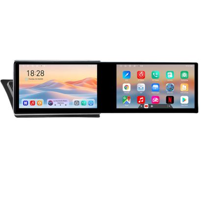 Audi Q5 2008-2016 NEM MMI készlet - Q5 Edotec 2 képernyő 8 magos 4+128 21,6 hüvelykes Incell android Wifi 5 GHz-es gps internet