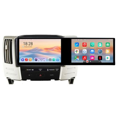 Navigatie Lexus RX300 2003-2008 Edotec 2 ecrane  8 core 4+128 21.6 inch Incell android Wifi 5Ghz gps internet  Kit-RX300