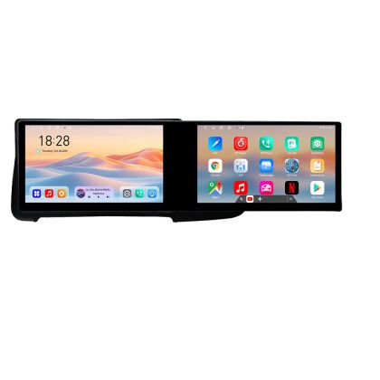 Dedikált navigáció Volvo S60 2008-2014 Kit-s60-08 Edotec 2 képernyő 8 magos 4+128 21,6 hüvelykes Incell Android Wifi 5Ghz GPS internet