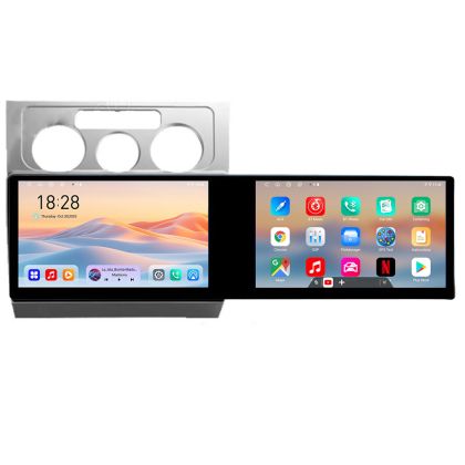 VW Touran 2003-2010 navigációs készlet - TOURAN1 Edotec 2 képernyő 8 magos 4+128 21,6 hüvelykes Incell android Wifi 5Ghz gps internet