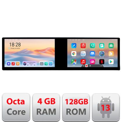 Navigáció Renault Traffic Opel Vivaro Nissan Primastar Edotec Incell 1K 10.5 hüvelykes 8 magos 4+128 carplay android auto rádió internet kit-traffic2+EDT-E211-RK+kit-traffic210-9