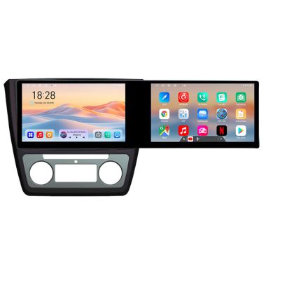 Navigatie Skoda Yeti 2009-2014 Kit-YETI Edotec 2 ecrane  8 core 4+128 21.6 inch Incell android Wifi 5Ghz gps internet