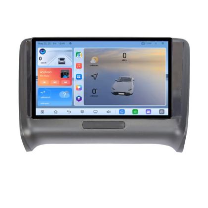 Navigáció Audi TT 2004-2011 C-078 Android 8 Core 2.2 Ghz 8+128 Qled 1K ADAS 4G LTE GPS 360 KIT-078+EDT-E409V3