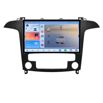 Navigáció Ford S-Max 2008-2012 C-003 Android 8 Core 2.2 Ghz 8+128 Qled 1K ADAS 4G LTE GPS 360 KIT-003+EDT-E409V3