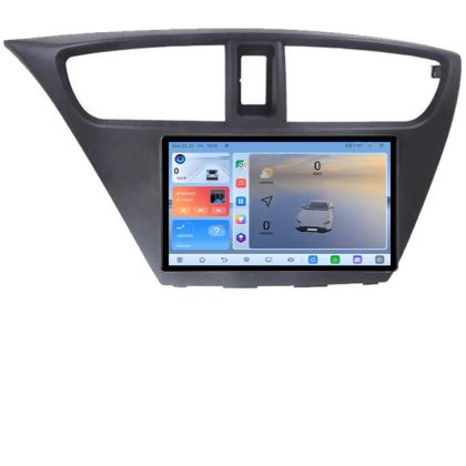 Navigáció Honda Civic 2012-2016 C-civic Android 8 Core 2.2 GHz 8+128 Qled 1K ADAS 4G LTE GPS 360 KIT-civic+EDT-E409V3+ctsho006.2+ctmultilead.2+cab-un