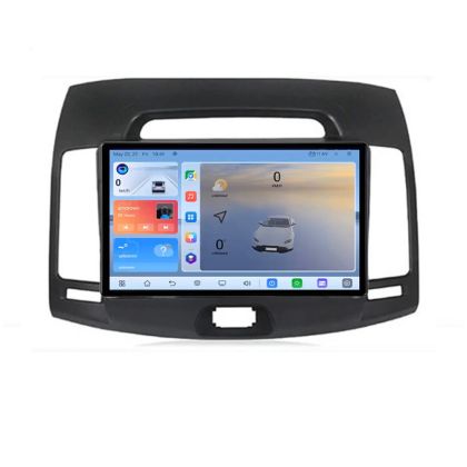 Navigáció Hyundai Elantra 2007-2011 C-2009 Android 8 Core 2.2 Ghz 8+128 Qled 1K ADAS 4G LTE GPS 360 KIT-2009+EDT-E409V3