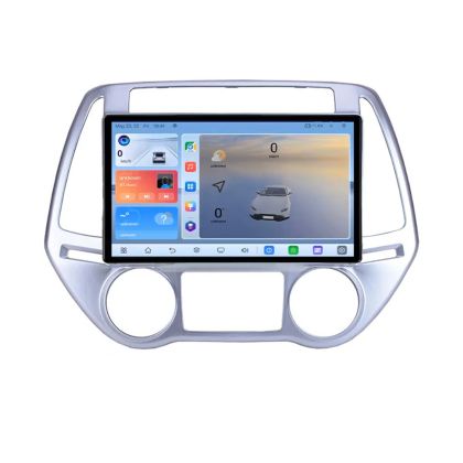 Navigáció Hyundai I20 2011-2014 manuális és automata Android Qled 2K képernyő Octa core 8+128 Kit-i20-2012+EDT-E409V3