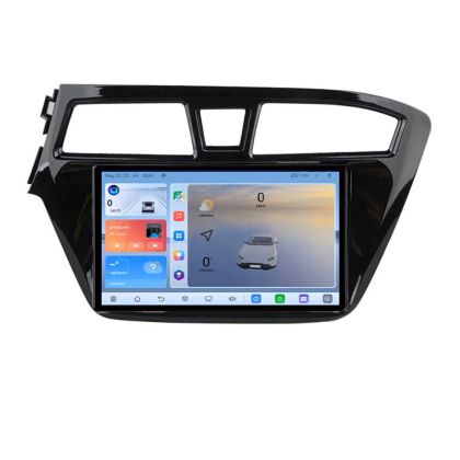 Navigáció Hyundai i20 2015-2018 C-517 Android 8 Core 2.2 Ghz 8+128 Qled 1K ADAS 4G LTE GPS 360 KIT-517+EDT-E409V3