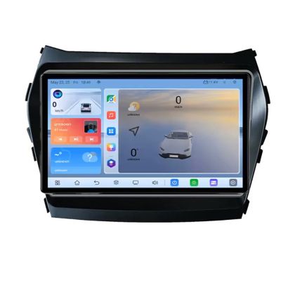 Navigáció Hyundai IX45 Santa Fe 2013-2015 C-209 Android 8 Core 2.2 Ghz 8+128 Qled 1K ADAS 4G LTE GPS 360 KIT-209+EDT-E409V3