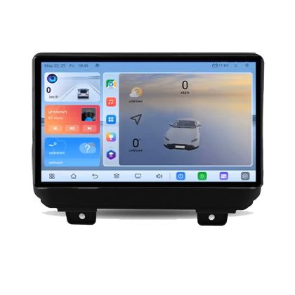 Navigáció Jeep Wrangler 2018- C-WRANGLER Android 8 Core 2.2 GHz 8+128 Qled 1K ADAS 4G LTE GPS 360 KIT-WRANGLER+EDT-E409V3