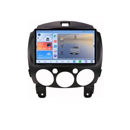 Navigatie Mazda 2 2007-2013 Android ecran Qled 2K Octa core 8+128 Kit-mazda2+EDT-E409V3