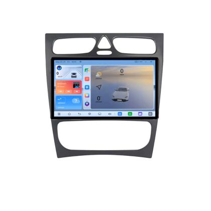 Navigáció Mercedes C W203 2001-2007 C-clk Android 8 Core 2.2 Ghz 8+128 Qled 1K ADAS 4G LTE GPS 360 kit-clk+EDT-E409V3