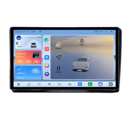 Navigáció Nissan Navara 2006-2014 C-NAVARA Android 8 Core 2.2 Ghz 8+128 Qled 1K ADAS 4G LTE GPS 360 KIT-NAVARA+EDT-E409V3