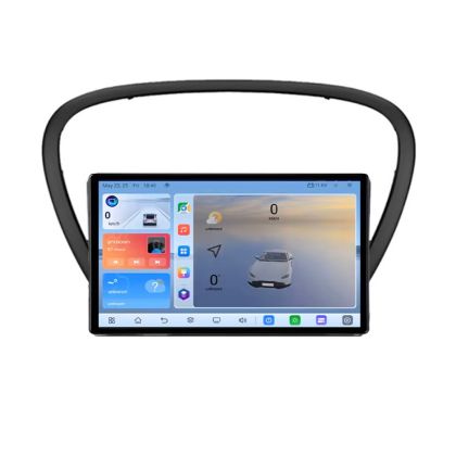 Navigáció Peugeot 607 Android kijelző Qled 2K Octa core 8+128 Kit-607+EDT-E409V3