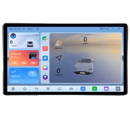 Toyota Android navigációs kijelző Qled 2K Octa core 8+128 Kit-toyota-universal+EDT-E409V3