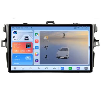 Navigáció Toyota Corolla C-063 Android 8 Core 2.2 Ghz 8+128 Qled 1K ADAS 4G LTE GPS 360 KIT-063+EDT-E409V3