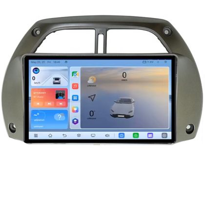 Navigáció Toyota Rav 4 2000-2004 Android kijelző Qled 2K Octa core 8+128 kit-rav4-old+EDT-E409V3