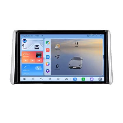 Navigáció Toyota Rav4 2018- C-RAV4 Android 8 Core 2.2 Ghz 8+128 Qled 1K ADAS 4G LTE GPS 360 KIT-RAV4+EDT-E409V3