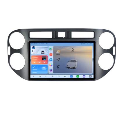 Navigáció VW TIGUAN és Golf Plus 2007-2011 Android 8 Core 2.2 Ghz 8+128 Qled 1K ADAS 4G LTE GPS 360 KIT-489+EDT-E409V3