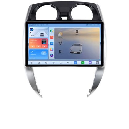 Navigáció Nissan Note 2012-2019 Android kijelző Qled 2K Octa core 4+32 KIT-note-2012+EDT-E410V3