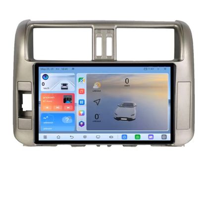 Navigáció Toyota Prado 2010-2013 C-347 Android 8 Core 2.2 Ghz 8+128 Qled 1K ADAS 4G LTE GPS 360 KIT-347+EDT-E410V3