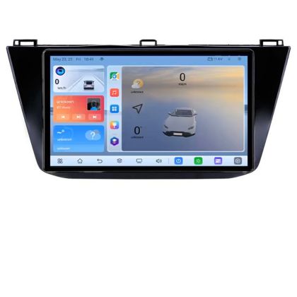 VW Tiguan 2016- C-5883 Navigáció Android 8 Core 2.2 Ghz 8+128 Qled 1K ADAS 4G LTE GPS 360 KIT-5883+EDT-E410V3