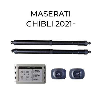 Automatikus csomagtartó-emelő és -záró rendszer gombbal és kulccsal Maserati Ghibli 2021-