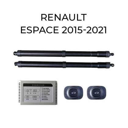 Automatikus csomagtartó-emelő és -záró rendszer gombbal és kulccsal Renault Espace 2015-2021