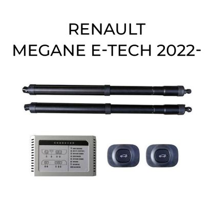 Automatikus csomagtartó-emelő és -záró rendszer gombbal és kulccsal Renault Megane E-Tech 2022-