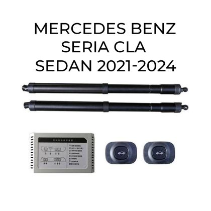 Automatikus csomagtartó-emelő és -záró rendszer gombbal és kulccsal Mercedes Benz CLA osztályú szedán 2021-2024