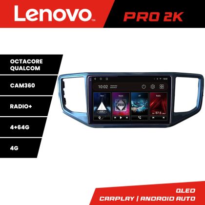 Navigáció VW Amarok 2016- platform MIB Lenovo Qled 2K Octa Core 4+64 360 DSP Carplay android-auto gps PRO-2K-9-4+64
