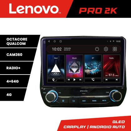 Dedikált navigáció Ford Fiesta 2020 - Lenovo Qled 2K Octa Core 4+64 360 DSP Carplay android-auto gps PRO-2K-9-4+64