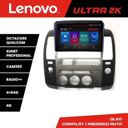 Dedikált navigációval ellátott Nissan Patfinder és Navara autók gyári navigációval Lenovo Qled 1K Octa Core 4+64 LTE 4G DSP Wifi 5Ghz HDMI android-auto carplay gps készlet-+ULTRA-9-4+64