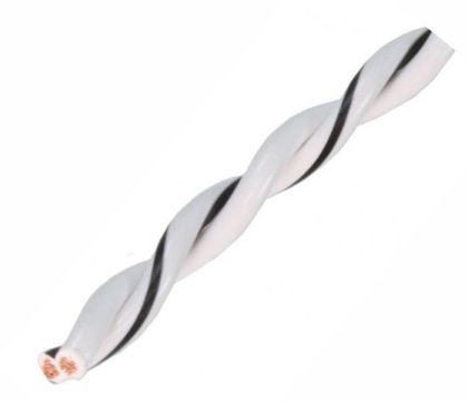 Cablu difuzor răsucit 2x 0,5 mm²x1m Audio System M-Z-TSC 0.5WH