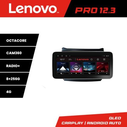 Navigatie Hyundai IX45 Santa Fe 2013-2015 K-209 Lenovo PRO 8+256 12.3 inch qled android 4G DSP gps internet 32