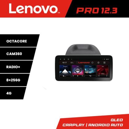 Navigatie Ford Fiesta K-256 Lenovo PRO 8+256 12.3 inch qled android 4G DSP gps internet  8Core
