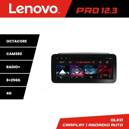 Navigatie Skoda Rapid Seat Toledo 2013+ Lenovo PRO 8+256 12.3 inch qled android 4G DSP gps internet  Kit-rapid