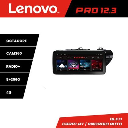 Navigáció TOYOTA Hilux 2016- K-TY59 Lenovo PRO 8+256 12,3 hüvelykes qled android 4G DSP gps internet Co