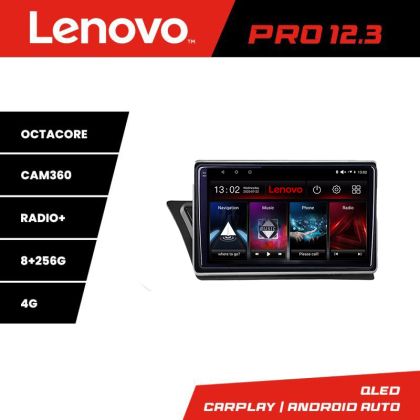 Dedikált navigáció Audi Q5 MMI3G Alacsony Magas Lenovo Qled 12.3 hüvelykes Octa Core 8+256 360 DSP ADAS Carplay Android Auto Rádió Internet PRO-12.3-8+256