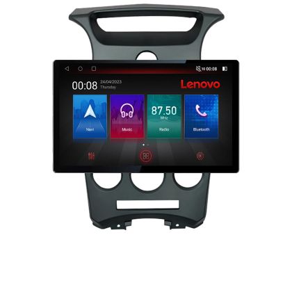 Navigáció Kia Carens 2006-2012 automata klíma Lenovo PRO 4+64 13 hüvelykes 2K android 4G DSP gps internet KIT-carens-2006