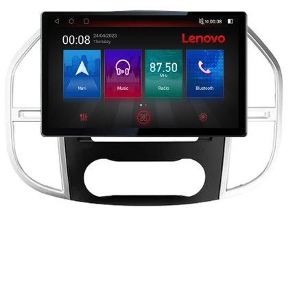 Navigatie Mercedes Vito w447 2016- Lenovo PRO 4+64 13 inch 2K android 4G DSP gps internet  Kit-w447