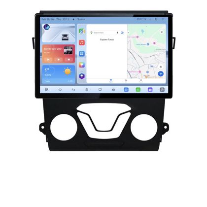 Navigatie Ford Mondeo 2013- Qled 1K Octa Core 4+64 LTE 4G DSP Wifi 5Ghz android auto carplay radio gps internet EDT-E413V3