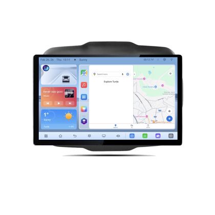 Navigatie dedicata Jeep Renegade 2015-2020 N-500 Edonav ecran 13" 1K 4+64 Android Waze USB Navigatie 4G 360 Toslink Youtube Ra