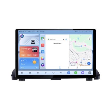 Navigatie dedicata Volvo XC90 N-173 Edonav ecran 13" 1K 4+64 Android Waze USB Navigatie 4G 360 Toslink Youtube Radio KIT-173 si E